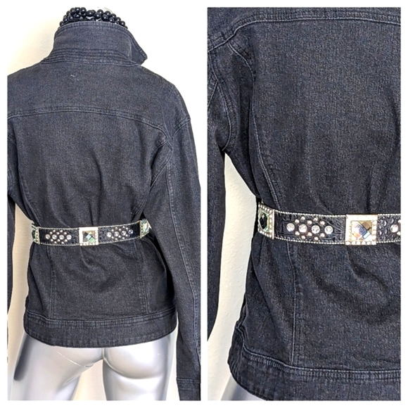 LEE Denim Relaxed Fit Button Down Cotton Blend & Spandex Jacket - Picture 13 of 15